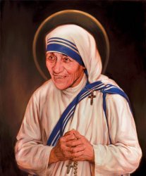 Saint Mother Teresa Meme Template