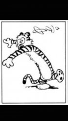 Hobbes dizzy  Meme Template