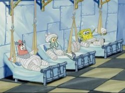 spongebob hospital Meme Template