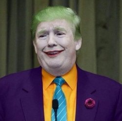 Donald Trump As A Joker Meme Template