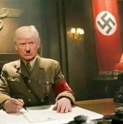 Donald Trump Hitler Meme Template