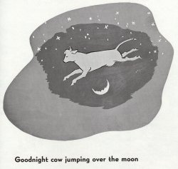 Cow jumping over the moon Meme Template