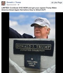 Trump Signature Collection Meme Template