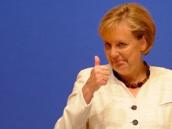 Merkel Thumbs Up Meme Template