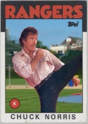 Chuck Norris Baseball Meme Template