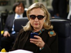 Hilary text Meme Template