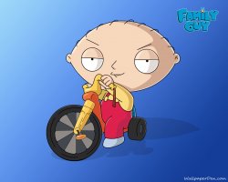 Family Guy Stewie Trycicle Meme Template