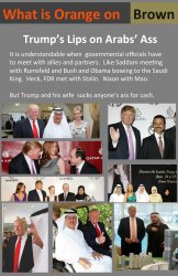 Trump and Arabs Meme Template