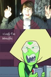 Leafy Fans in a Nutshell Meme Template