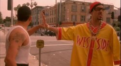 Ali G speak to the hand Meme Template