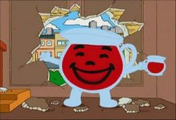 Kool aid man Meme Template