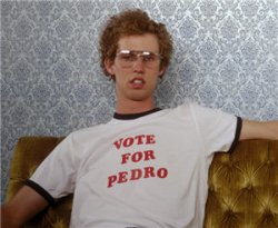 Vote for pedro  Meme Template