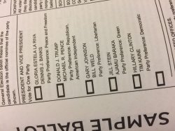 Sample ballot Meme Template