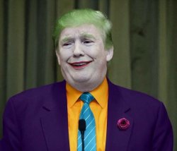 Donald Trump As A Joker Meme Template