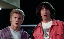 Bill and Ted Woah Meme Template