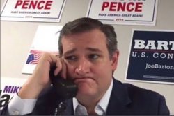 Ted Cruz Phonebanking Meme Template