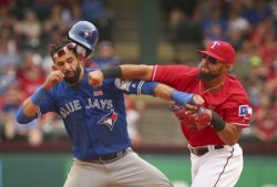 Jose Bautista Vs. Rougned Odor Meme Template