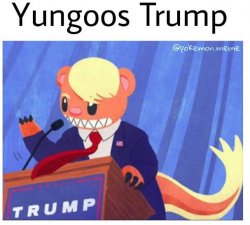 Trump Pokemon Meme Template