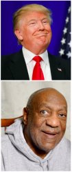 Donald Trump and Bill Cosby Meme Template