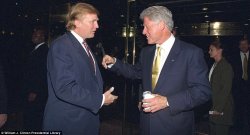 Bill And Trump Rapists Meme Template