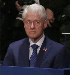 Bill Clinton Scared Meme Template
