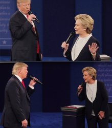 Trump Clinton Islands In The Stream Meme Template