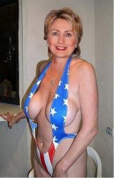 Hillary Clinton bikini Meme Template