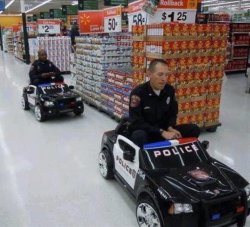 Walmart cops Meme Template