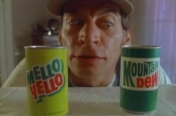 Ernest with 2 cans Meme Template