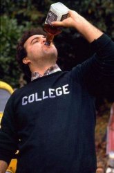 Belushi Chugging Jack Daniels Meme Template