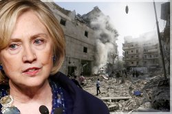 hillary Clinton libya destroyed bombing Meme Template