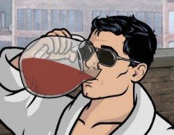 archer hungover Meme Template