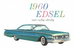 1960 Edsel, new, nifty, thrifty Meme Template