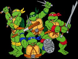 Ninja turtles Meme Template