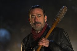 Negan - Barbed Wire Bat Meme Template