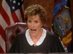 Judge Judy yelling Meme Template