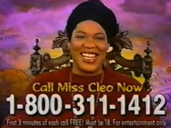 Miss Cleo Meme Template