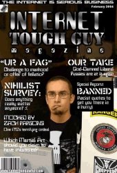 Internet tough guy magazine Meme Template