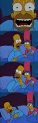 The Simpsons, Homer hates Michael Jackson Meme Template