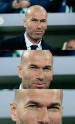 Zidane the clean sheet destroyer Meme Template