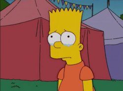 Bart Simpson Sad Meme Template