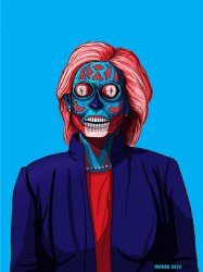 Hillary They Live Meme Template