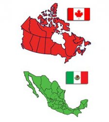 Canada Mexico Meme Template