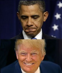 Obama Trump Meme Template