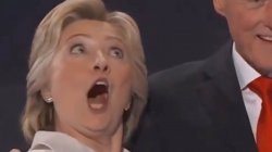 Crazy Hillary Laugh Meme Template