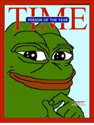 Pepe Time Person of the Year Meme Template