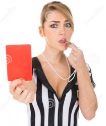 red card woman 2 Meme Template