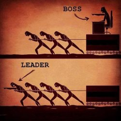 Leader or boss Meme Template