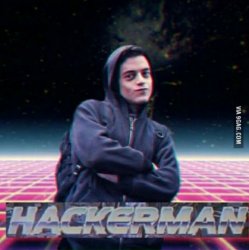 Hackerman Meme Template