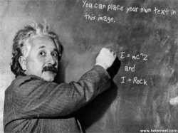 Albert Einstein Meme Template